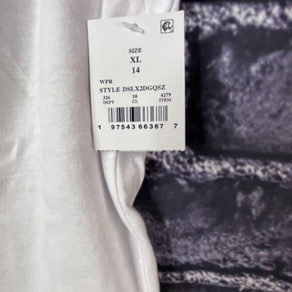 Disney XL 14 Stitch Raglan Graphic T-shirt White pink Cropped X-Large - Picture 2 of 5